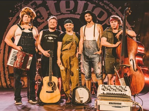 Steve n Seagulls + Huckleberry Finn Jr. en concert