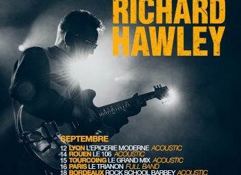 Richard Hawley en tournée en France en septembre 2024